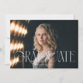 Moderne afstuderen aankondiging (Voorkant)