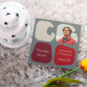 Moderne Afstuderen Aankondiging Foto's en vormen