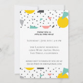 Moderne Afstuderen Foto Collage 2021 Aankondiging (Achterkant)