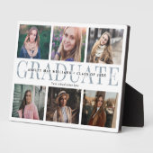 Moderne Afstuderen Foto Collage Chic Keepomwille Fotoplaat (Zijkant)