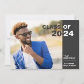 Moderne Afstuderen Foto klasse van 20XX Partij nod Kaart (Voorkant)