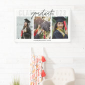 Moderne Afstuderen foto party banner (Insitu)