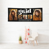 Moderne Afstuderen fotocollage Spandoek (Insitu)