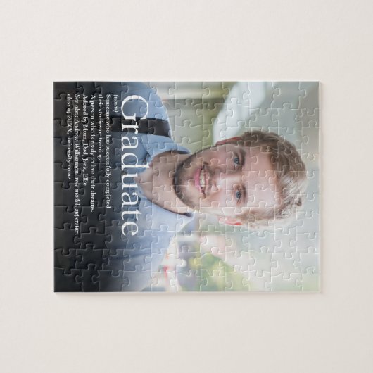 Moderne Afstuderen fotodefinitie Legpuzzel (Horizontaal)