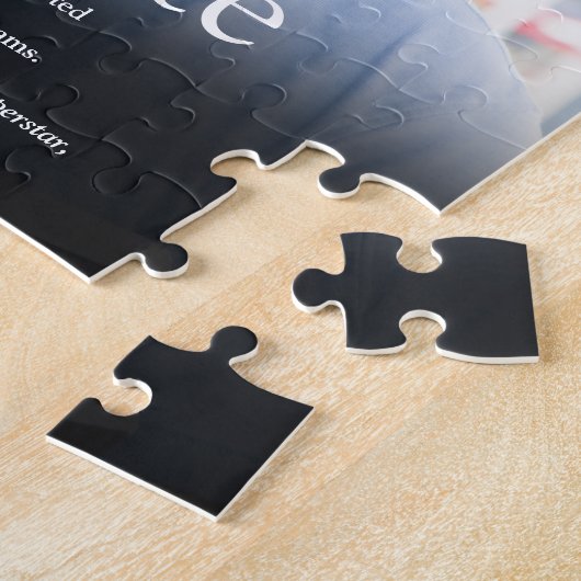 Moderne Afstuderen fotodefinitie Legpuzzel (Zijkant)