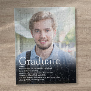 Moderne Afstuderen fotodefinitie Legpuzzel
