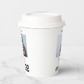 moderne afstuderen fotopapier cups papieren bekers (Links)