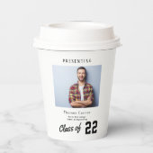 moderne afstuderen fotopapier cups papieren bekers (Achterkant)