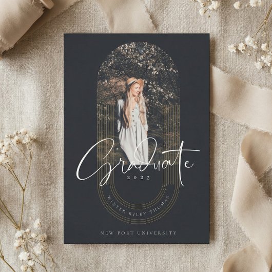 Moderne, Afstuderen geometrische concentrische Arc Kaart