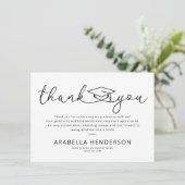 Moderne Afstuderen - Hartelijk dank Bedankkaart (Staand voorkant)