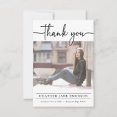 Moderne Afstuderen - Hartelijk dank Bedankkaart (Voorkant)