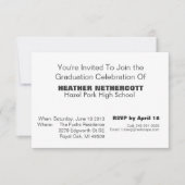 Moderne Afstuderen kaart klasse 2013 (Voorkant)