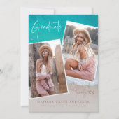 Moderne afstuderen oceaanstrand met meerdere foto' (Voorkant)