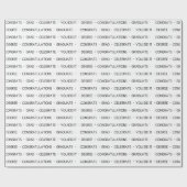 Moderne Afstuderen-opvulpapier Cadeaupapier (Vlak)