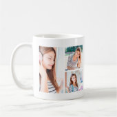 Moderne Afstuderen Photo Collage Class of 2023 Nam Koffiemok (Links)