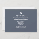 Moderne Afstuderen Photo Collage Class of 20XX Kaart (Achterkant)