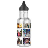 Moderne Afstuderen Photo Collage Instagram Cool Re Waterfles (Links)