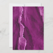 Moderne Afstuderen Roze Magenta Glitter Chic Scrip Kaart (Achterkant)