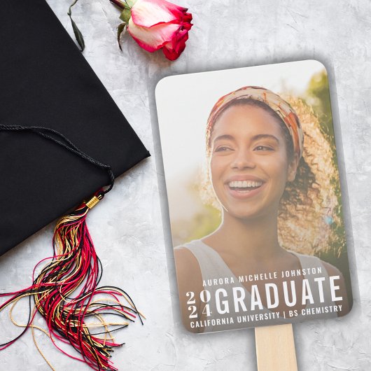 Moderne Afstuderen Typografie Klasse van 2024 | Fo Handwaaier