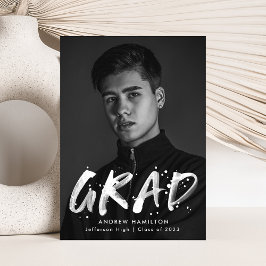 Moderne Afstuderen van de Foto van de Foto van de  Aankondiging