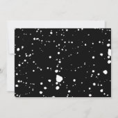 Moderne Afstuderen van de Foto van de Foto van de  Aankondiging (Achterkant)