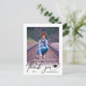 Moderne Afstuderen van de Foto van het Manuscript  Briefkaart (Staand voorkant)