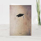 Moderne Afstuderen van felicitaties  Foto Kaart (Achterkant)