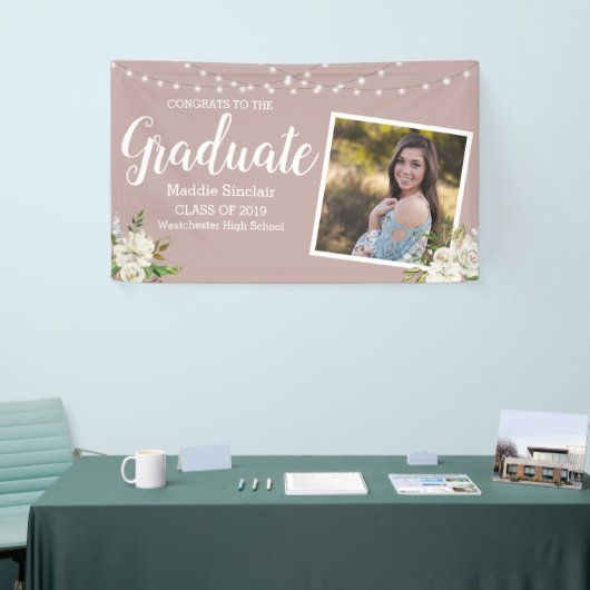 Moderne Afstuderen van het Koord van de Blokkers v Spandoek (Beurs)