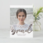 Moderne Afstuderen van het Manuscript van het Afst Kaart (Staand voorkant)