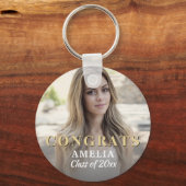 Moderne Afstuderen Volledige foto Sleutelhanger (Voorkant)