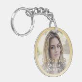 Moderne Afstuderen Volledige foto Sleutelhanger (Voorkant Links)