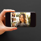 Moderne Afstuderen voor bestreken script Aankondiging