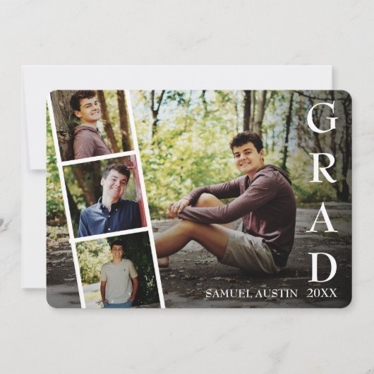 Moderne Afstuderen voor fotocollage film Strip Ann Aankondiging (Voorkant)