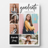 Moderne Afstuderen voor fotocollage Fotoplaat (voorkant)