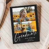 Moderne Afstuderen voor het verzamelen van foto's  Aankondiging