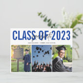 Moderne Afstuderen voor middelbaar fotocollage Aankondiging (Staand voorkant)