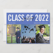 Moderne Afstuderen voor middelbaar fotocollage Aankondiging (Voorkant)