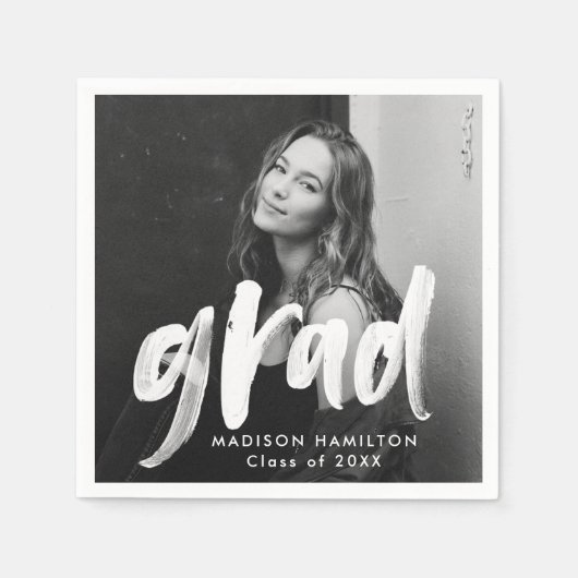 Moderne Afstuderen voor penseelscript Servet (Voorkant)