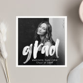 Moderne Afstuderen voor penseelscript Servet