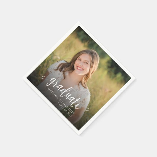 Moderne Afstuderen voor script foto's Servet (Hoek)