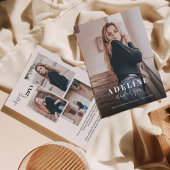 Moderne Afstuderen voor stijlvol script voor fotoc Aankondiging