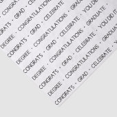 Moderne Afstuderen weefselpapier Tissuepapier (Detail)