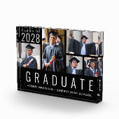 Moderne Afstuderen zwart Fotoblokken (Rechts)