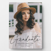 Moderne Afstuderen zwarte Afstuderen van het Manus Fotoplaat (voorkant)