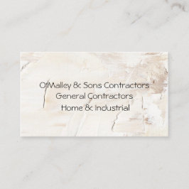 Moderne algemene aannemer getextureerde achtergron visitekaartje