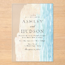 Moderne All Seasons Beach Wedding