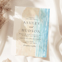 Moderne All Seasons Beach Wedding