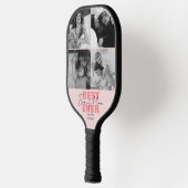 Moderne Allerbeste Bonusmoeder | Fotocollage Pickleball Paddle (Links)