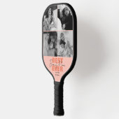 Moderne Allerbeste Bonusmoeder | Fotocollage Pickleball Paddle (Links)