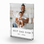 Moderne allerbeste papa ooit fotoblokken (Rechts)
